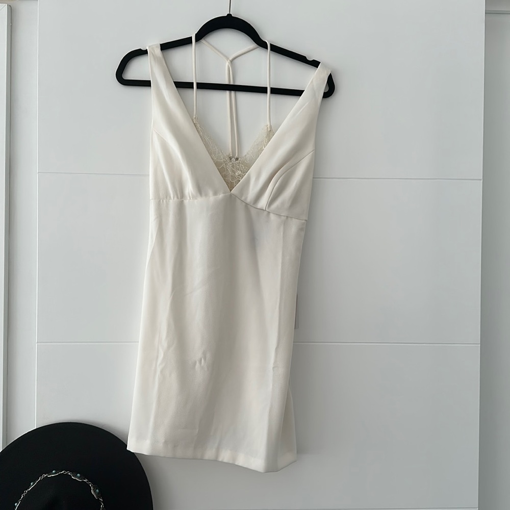 Forever 21 lace trim dress